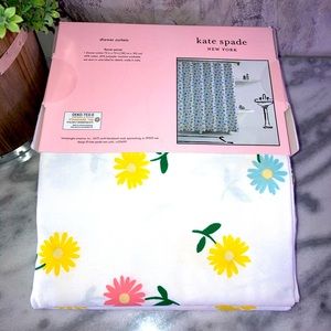 Kate spade shower curtain flower power